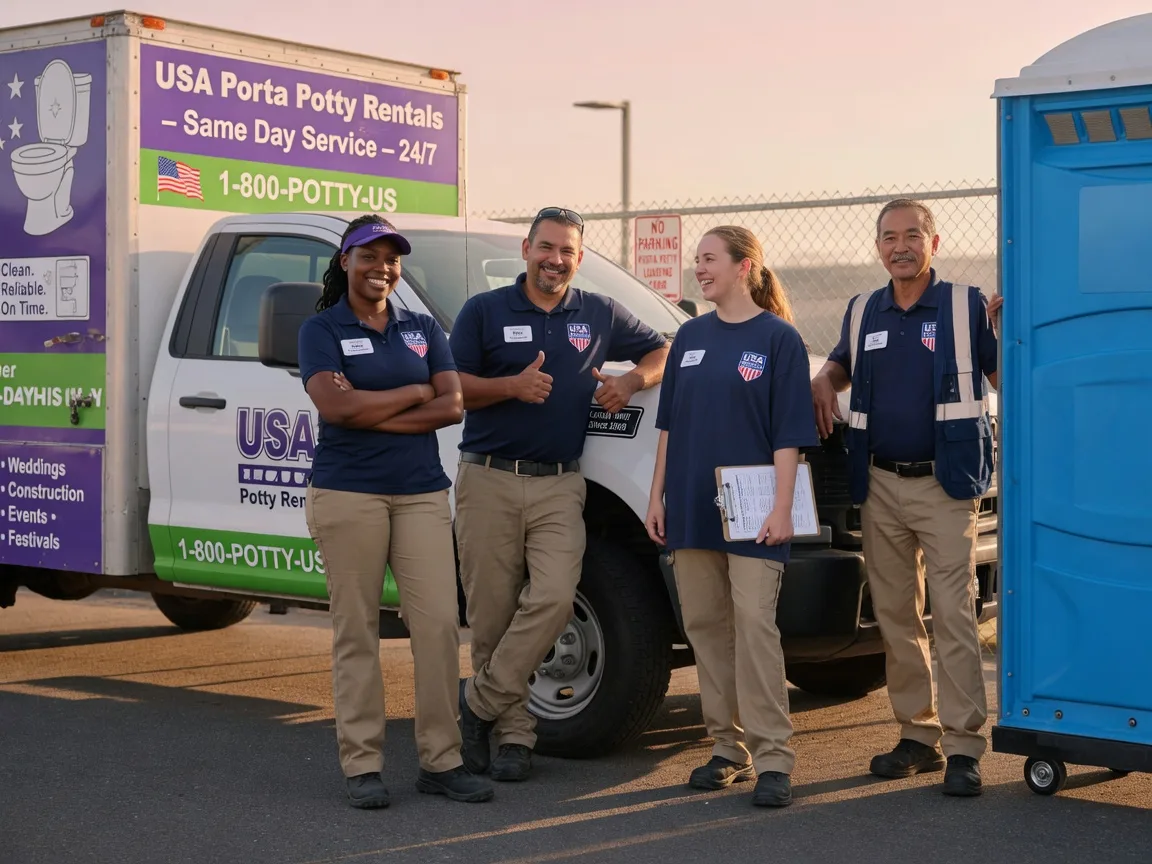 Porta Potty Rental company in Hiller, PA